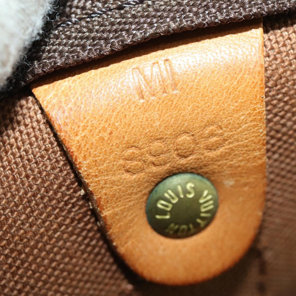 LOUIS VUITTON Monogram Keepall 60 Boston Bag M41422 LV Auth ka1255