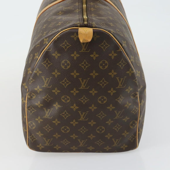 LOUIS VUITTON Monogram Keepall 60 Boston Bag M41422 LV Auth ka1255