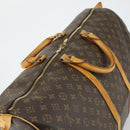 LOUIS VUITTON Monogram Keepall 60 Boston Bag M41422 LV Auth ka1255-6