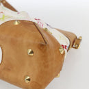 LOUIS VUITTON Monogram Multicolor Judy MM Hand Bag 2way White M40255 Auth ka1257-14