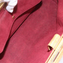 LOUIS VUITTON Monogram Multicolor Judy MM Hand Bag 2way White M40255 Auth ka1257-10