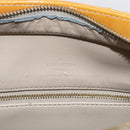 LOUIS VUITTON Monogram Vernis Houston Hand Bag Beige M91004 LV Auth ka1258-10