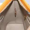 LOUIS VUITTON Monogram Vernis Houston Hand Bag Beige M91004 LV Auth ka1258-20