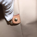 LOUIS VUITTON Monogram Vernis Houston Hand Bag Beige M91004 LV Auth ka1258-12