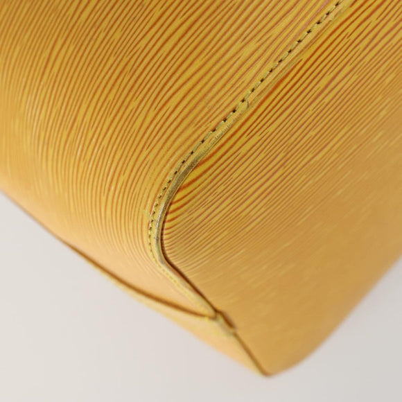 LOUIS VUITTON Epi Petit Noe Shoulder Bag Yellow M44109 LV Auth ka1265