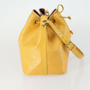LOUIS VUITTON Epi Petit Noe Shoulder Bag Yellow M44109 LV Auth ka1265-4