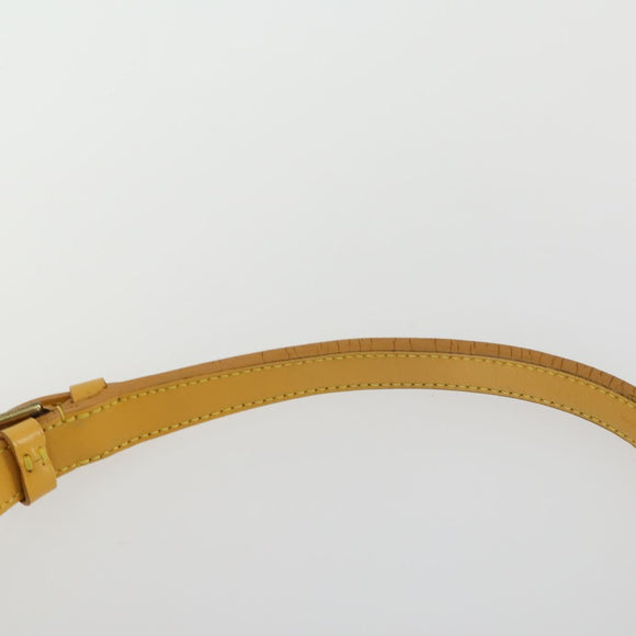 LOUIS VUITTON Epi Petit Noe Shoulder Bag Yellow M44109 LV Auth ka1265
