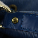 LOUIS VUITTON Epi Petit Noe Shoulder Bag Blue M44105 LV Auth ka1266-10