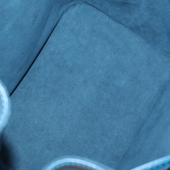 LOUIS VUITTON Epi Petit Noe Shoulder Bag Blue M44105 LV Auth ka1266