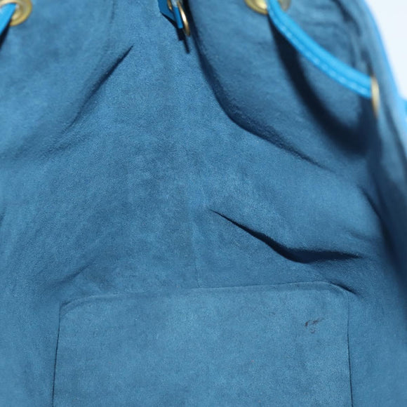 LOUIS VUITTON Epi Petit Noe Shoulder Bag Blue M44105 LV Auth ka1266