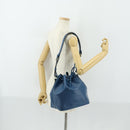 LOUIS VUITTON Epi Petit Noe Shoulder Bag Blue M44105 LV Auth ka1266-21