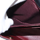 CHANEL Matelasse Chain Shoulder Bag Lamb Skin Black Gold CC Auth ka1267-23