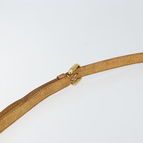 LOUIS VUITTON Monogram Vernis Christie PM Shoulder Bag Bronze M91111 Auth ka1269