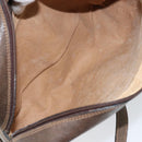 GUCCI GG Supreme Web Sherry Line Bag PVC Beige Gold 75 001 4071 Auth ka127-10