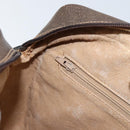 GUCCI GG Supreme Web Sherry Line Bag PVC Beige Gold 75 001 4071 Auth ka127-23