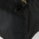 PRADA Backpack Nylon Black Gold Auth ka1273-17