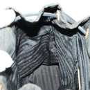 PRADA Backpack Nylon Black Gold Auth ka1273-22