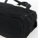 GUCCI Hand Bag Canvas Black Gold 248270 Auth ka1280-10