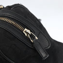 GUCCI Hand Bag Canvas Black Gold 248270 Auth ka1280-14