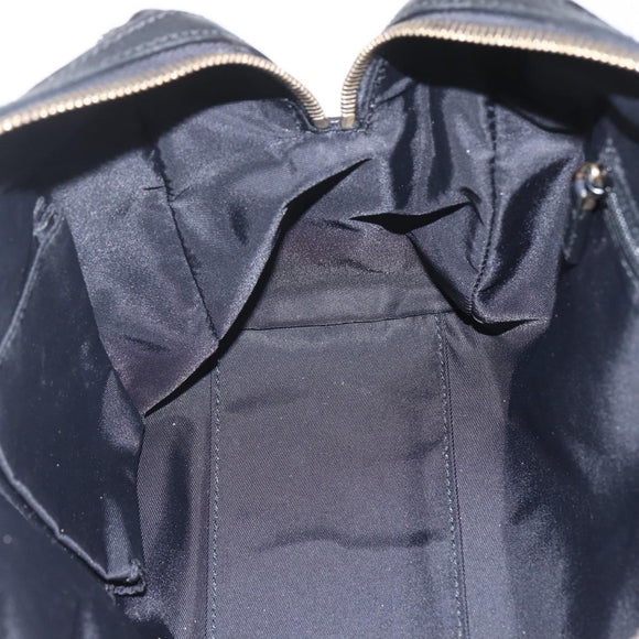 GUCCI Hand Bag Canvas Black Gold 248270 Auth ka1280