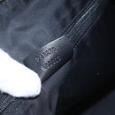GUCCI Hand Bag Canvas Black Gold 248270 Auth ka1280-21