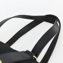 GUCCI Hand Bag Canvas Black Gold 248270 Auth ka1280-8