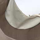 HERMES Cannes PM Tote Bag Cotton Beige Silver Auth ka1282-16