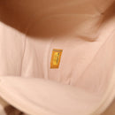 CHANEL Luxury Line Chain Tote Bag Leather Brown Silver CC Auth ka1285V-21