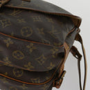 LOUIS VUITTON Monogram Saumur 30 Shoulder Bag M42256 LV Auth ka1287-9