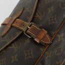 LOUIS VUITTON Monogram Saumur 30 Shoulder Bag M42256 LV Auth ka1287-19