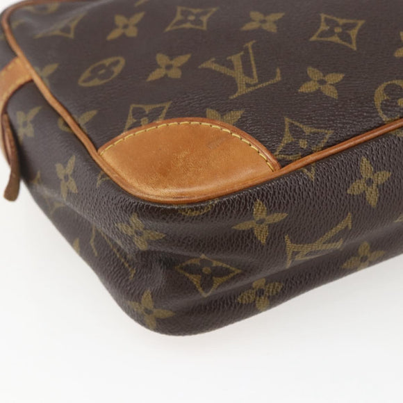 LOUIS VUITTON Monogram Compiegne 28 Clutch Bag M51845 LV Auth ka1289