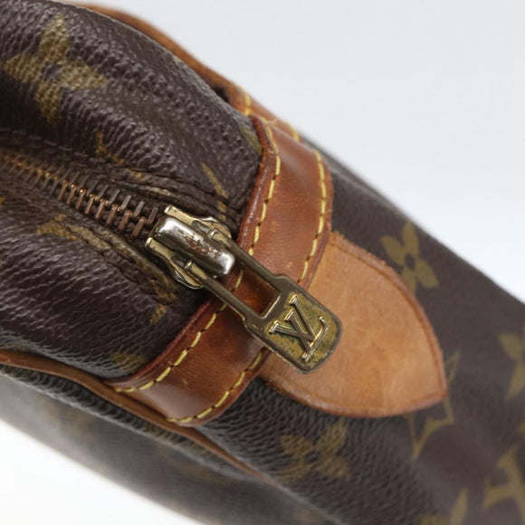 LOUIS VUITTON Monogram Compiegne 28 Clutch Bag M51845 LV Auth ka1289