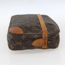 LOUIS VUITTON Monogram Compiegne 28 Clutch Bag M51845 LV Auth ka1289-4