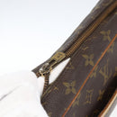 LOUIS VUITTON Monogram Compiegne 28 Clutch Bag M51845 LV Auth ka1289-7