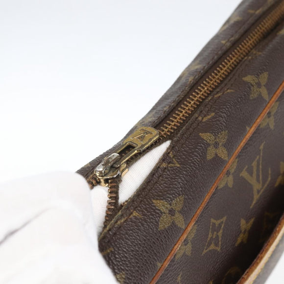 LOUIS VUITTON Monogram Compiegne 28 Clutch Bag M51845 LV Auth ka1289