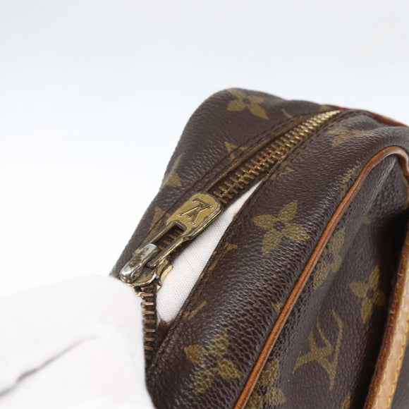 LOUIS VUITTON Monogram Compiegne 28 Clutch Bag M51845 LV Auth ka1289