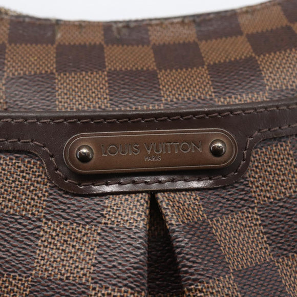 LOUIS VUITTON Damier Ebene Bloomsbury PM Shoulder Bag N42251 LV Auth ka1290