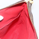 LOUIS VUITTON Damier Ebene Bloomsbury PM Shoulder Bag N42251 LV Auth ka1290-18