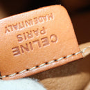 CELINE Macadam Canvas Backpack PVC Leather Brown Gold Auth ka1291-20