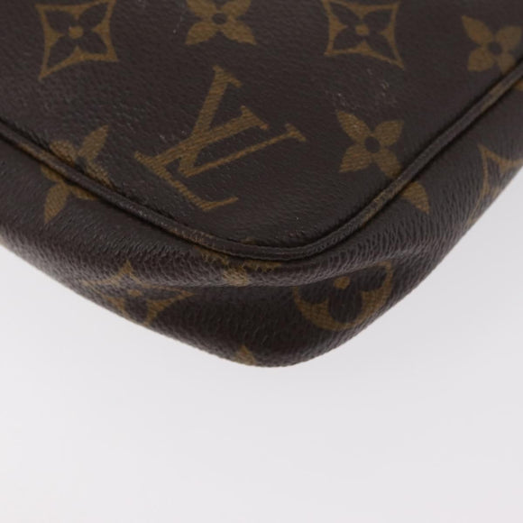 LOUIS VUITTON Monogram Pochette Accessoires Pouch M51980 LV Auth ka1293