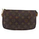 LOUIS VUITTON Monogram Pochette Accessoires Pouch M51980 LV Auth ka1293-13