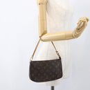 LOUIS VUITTON Monogram Pochette Accessoires Pouch M51980 LV Auth ka1293-21