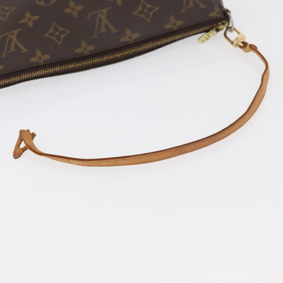 LOUIS VUITTON Monogram Pochette Accessoires Pouch M51980 LV Auth ka1293