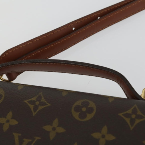 LOUIS VUITTON Monogram Monceau 28 Hand Bag M51185 LV Auth ka1298A