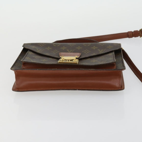 LOUIS VUITTON Monogram Monceau 28 Hand Bag M51185 LV Auth ka1298A