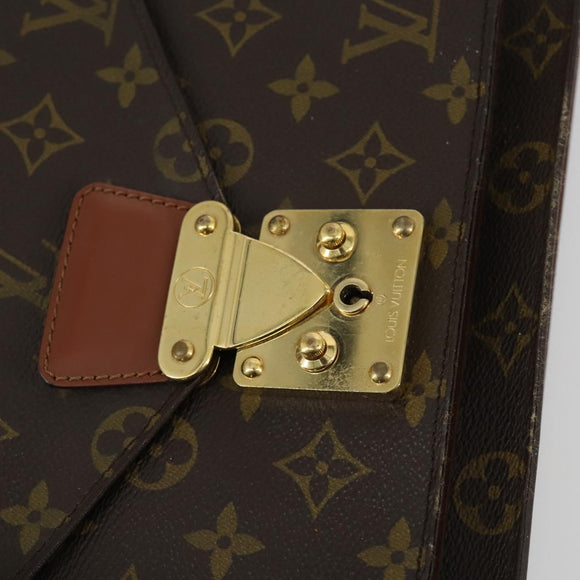 LOUIS VUITTON Monogram Monceau 28 Hand Bag M51185 LV Auth ka1298A