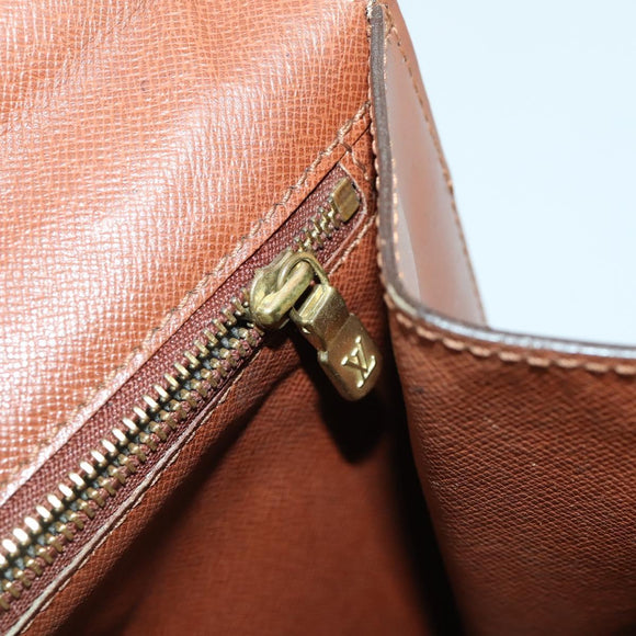 LOUIS VUITTON Monogram Monceau 28 Hand Bag M51185 LV Auth ka1298A