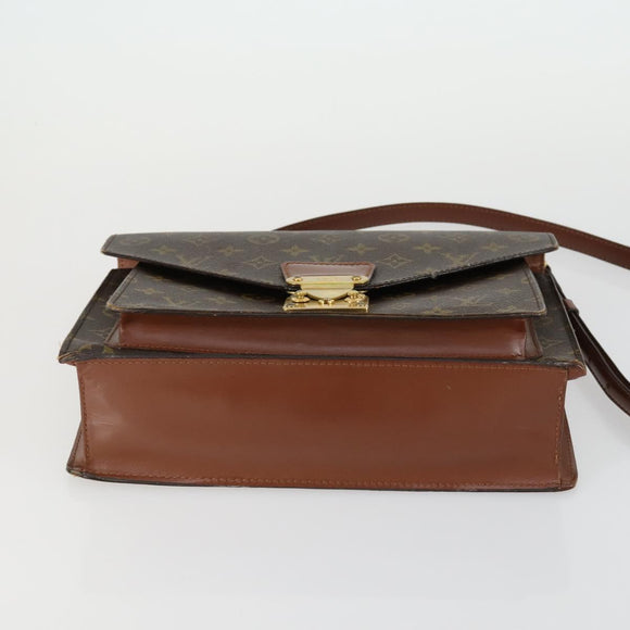 LOUIS VUITTON Monogram Monceau 28 Hand Bag M51185 LV Auth ka1299