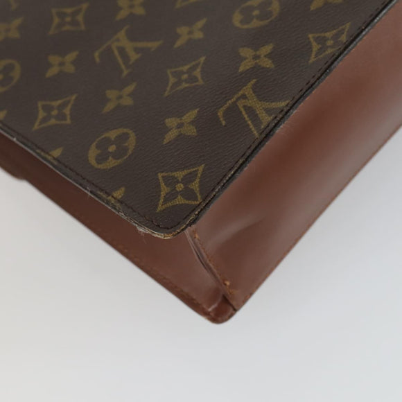 LOUIS VUITTON Monogram Monceau 28 Hand Bag M51185 LV Auth ka1299