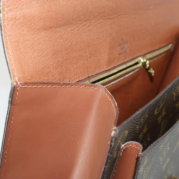 LOUIS VUITTON Monogram Monceau 28 Hand Bag M51185 LV Auth ka1299